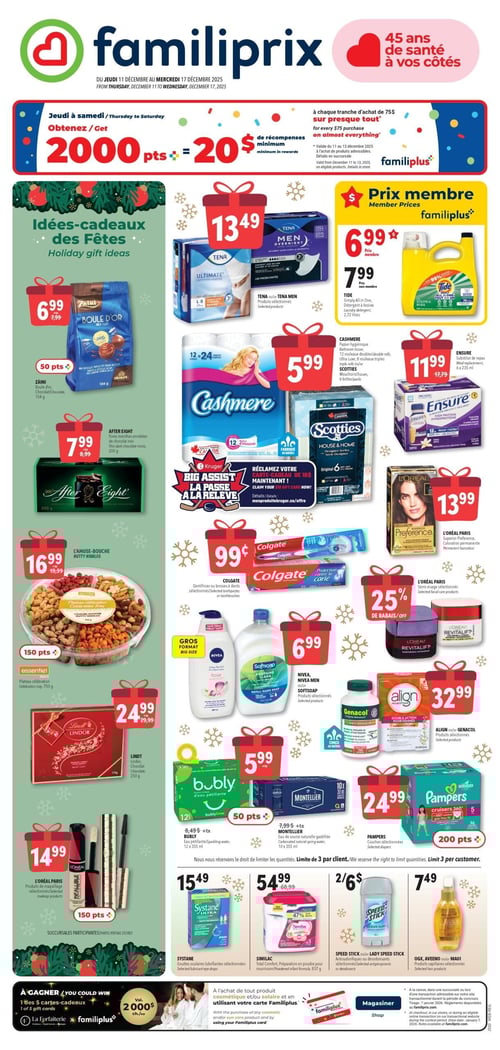 Circulaire Familiprix - Page 1