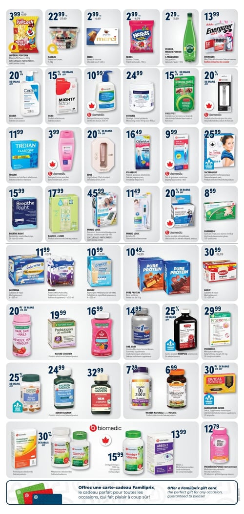 Circulaire Familiprix - Extra - Page 11
