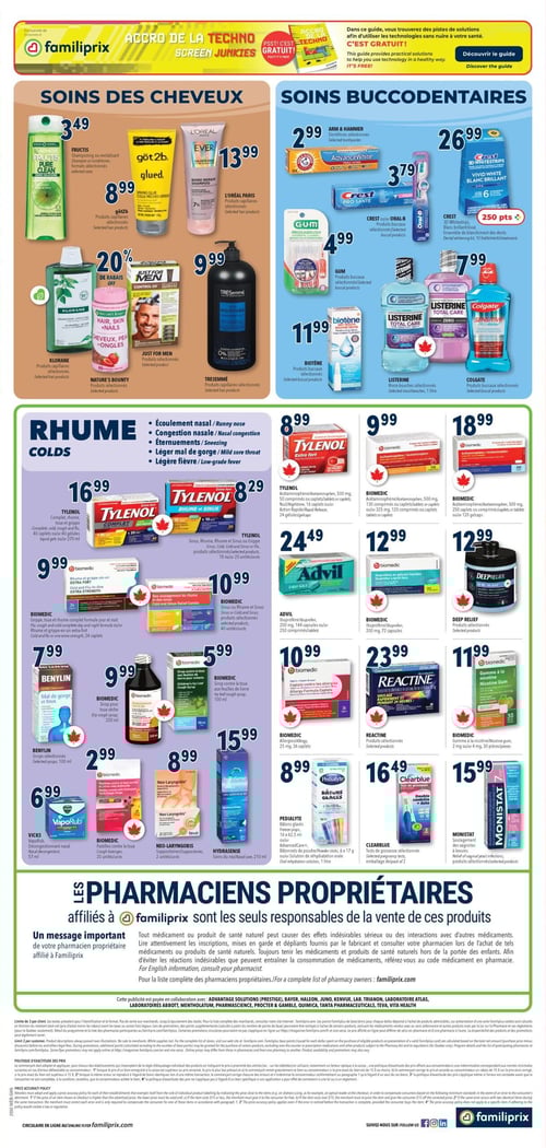 Circulaire Familiprix - Santé - Page 3