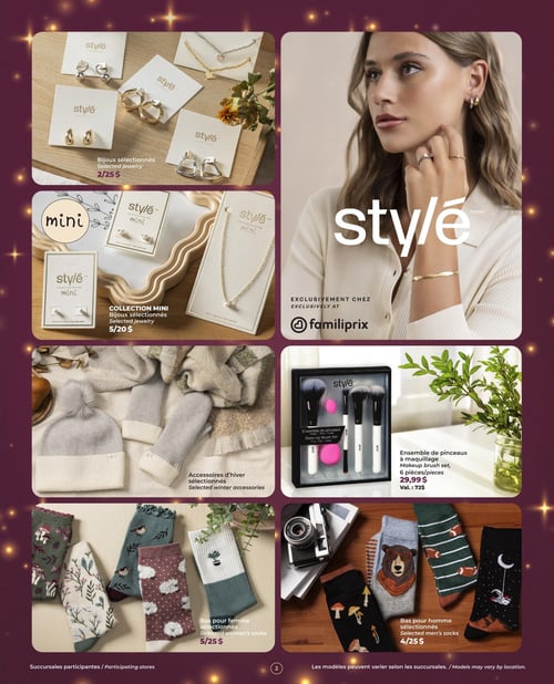 Circulaire Familiprix - Guide beauté des Fêtes - Page 2