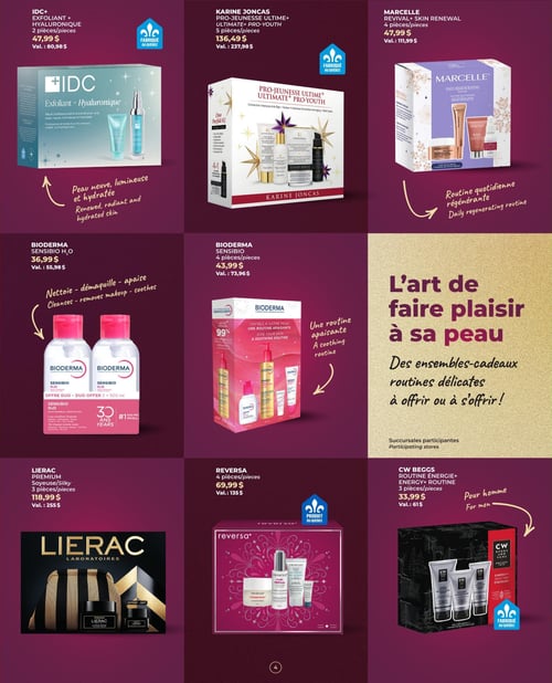 Circulaire Familiprix - Guide beauté des Fêtes - Page 4