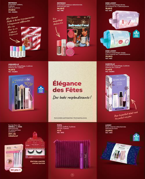Circulaire Familiprix - Guide beauté des Fêtes - Page 10