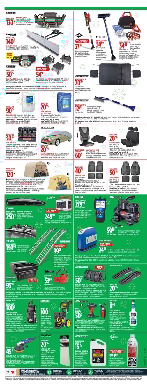 Circulaire Canadian Tire - Page 22