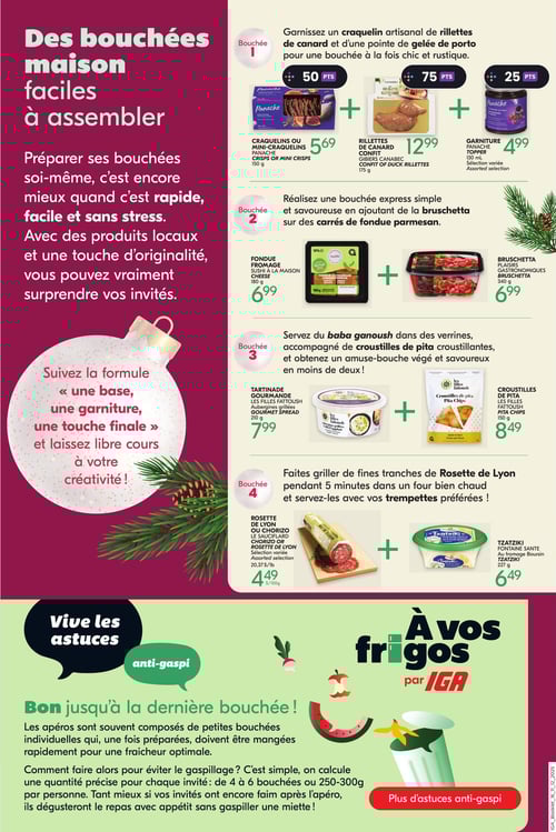 Circulaire IGA - L'art de l'apéro des fêtes - Page 6