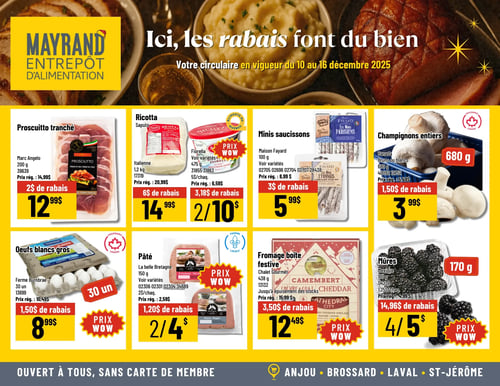 Circulaire Mayrand Entrepôt D'alimentation - Page 3