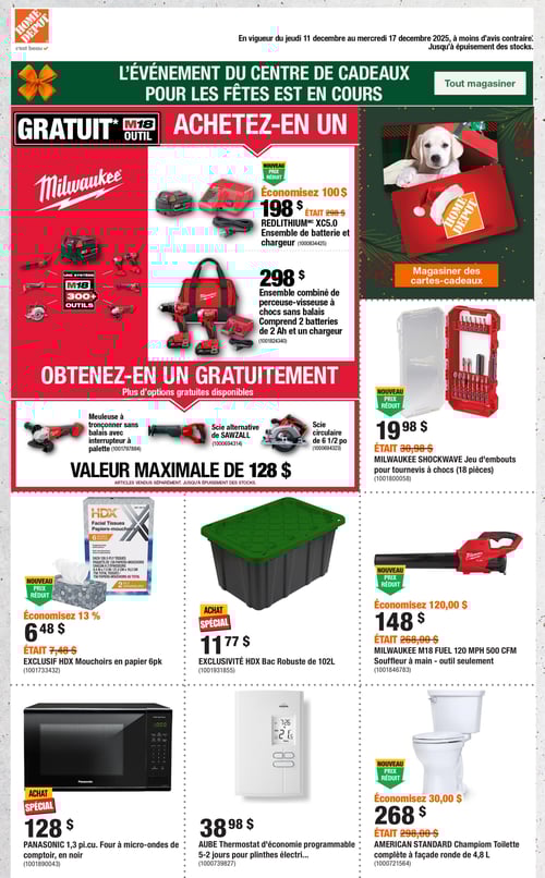 Circulaire Home Depot - Page 1