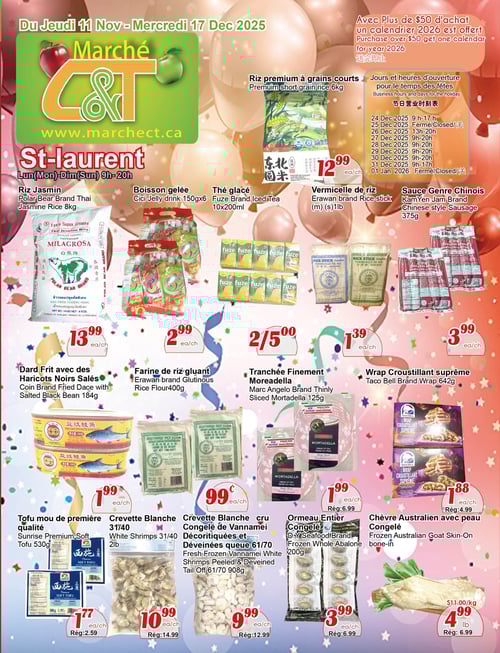 Circulaire Marché C & T - St-Laurent - Page 1