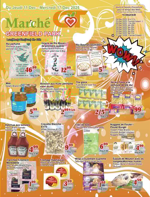 Circulaire Marché C & T - Greenfield Park - Page 1