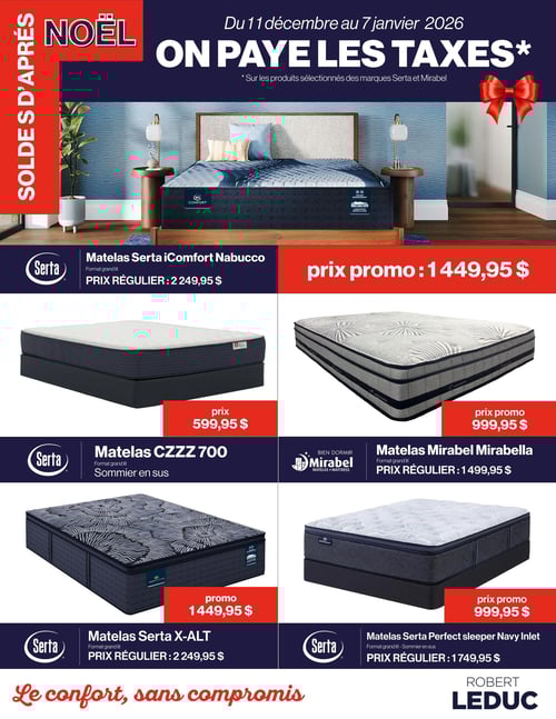 Circulaire Appareils Ménagers Robert Leduc - Soldes d'Après Noël - Page 1