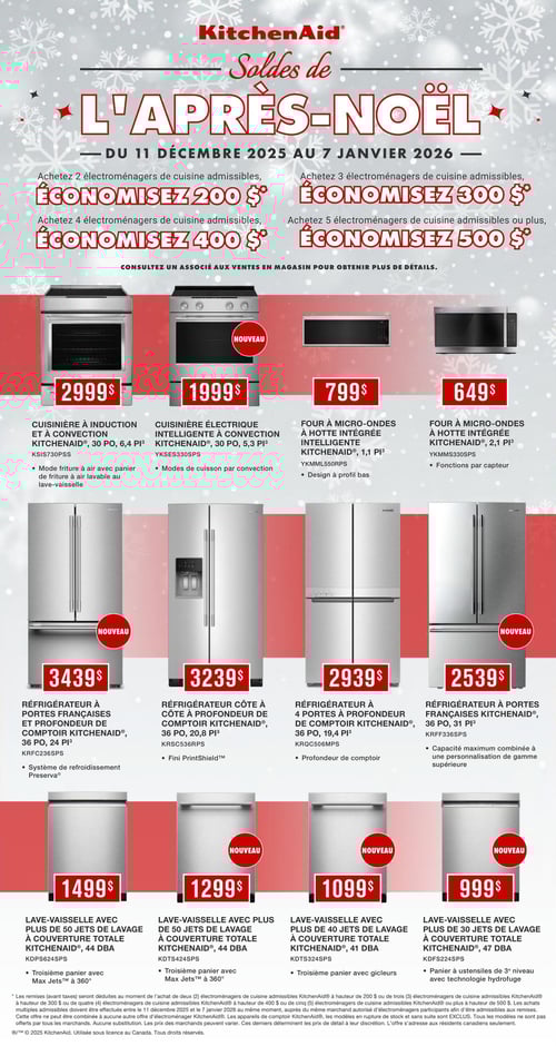 Circulaire Appareils Ménagers Robert Leduc - Soldes d'Après Noël - Page 10