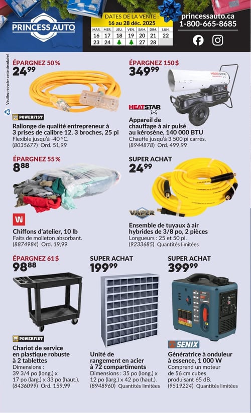 Circulaire Princess Auto - Page 2