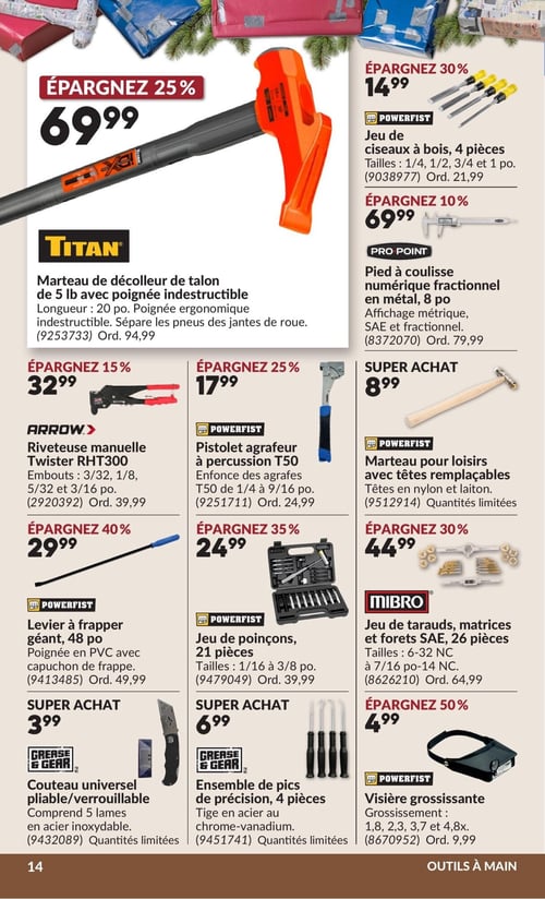 Circulaire Princess Auto - Page 19