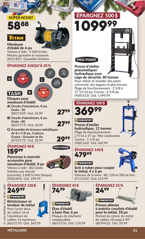 Circulaire Princess Auto - Page 26
