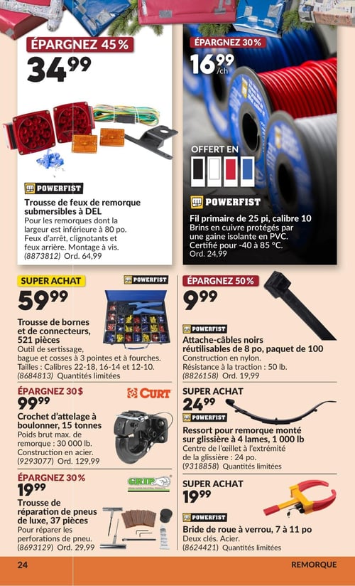 Circulaire Princess Auto - Page 29