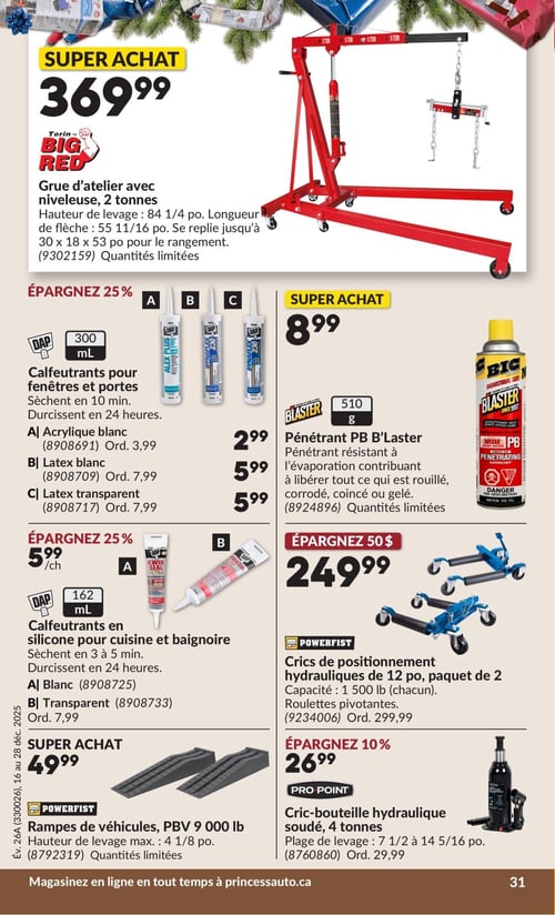 Circulaire Princess Auto - Page 36