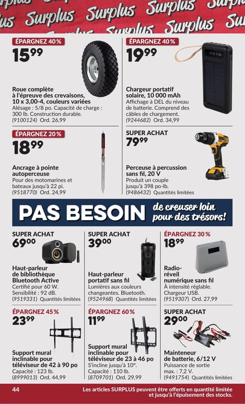 Circulaire Princess Auto - Page 49