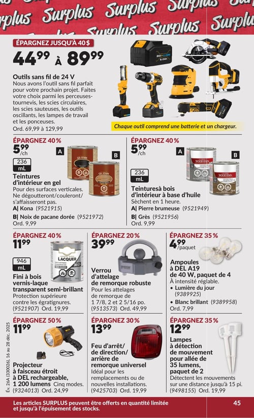 Circulaire Princess Auto - Page 50