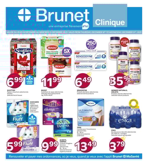 Circulaire Brunet - Clinique - Page 1