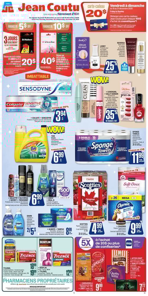Circulaire Jean Coutu - Page 1