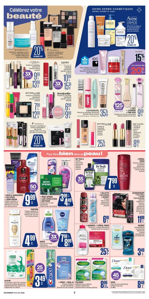 Circulaire Jean Coutu - Santé Beauté - Page 2