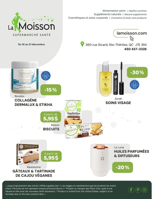 Circulaire La Moisson Supermarché Santé - Page 1