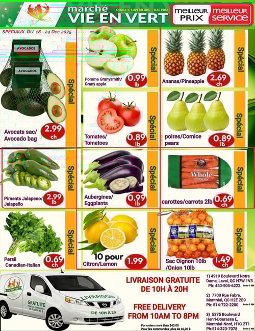 Circulaire Marché Vie en Vert - Page 1