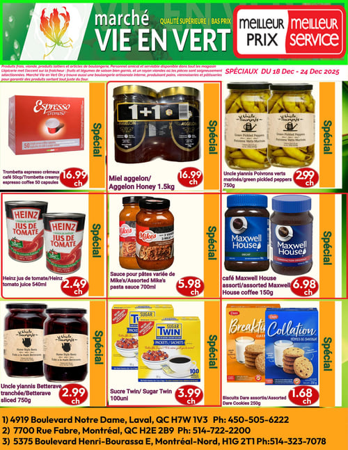 Circulaire Marché Vie en Vert - Page 3