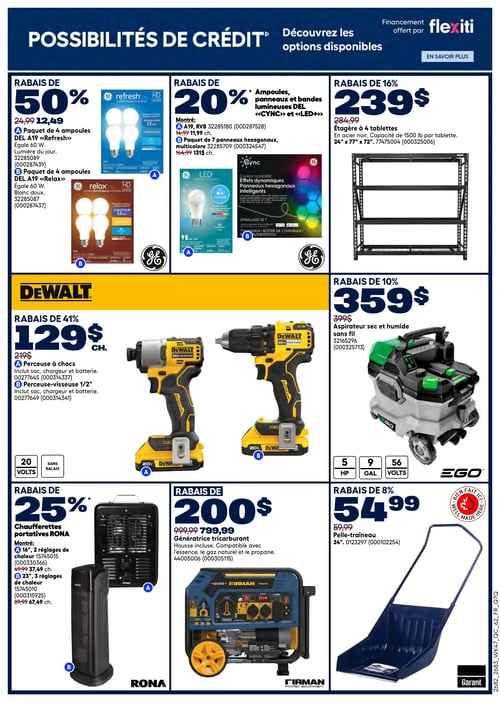 Circulaire Rona - Page 2