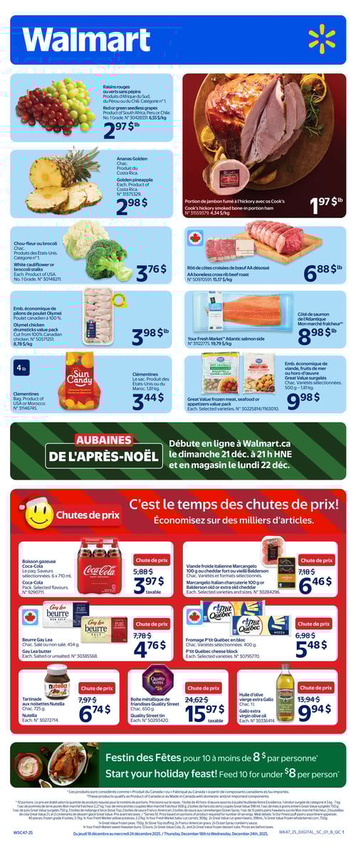 Circulaire Walmart - Page 1