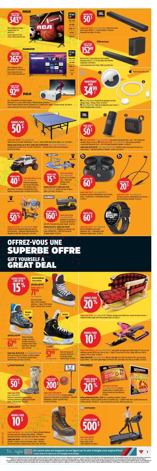 Circulaire Canadian Tire - Semaine d'après-noël - Page 3