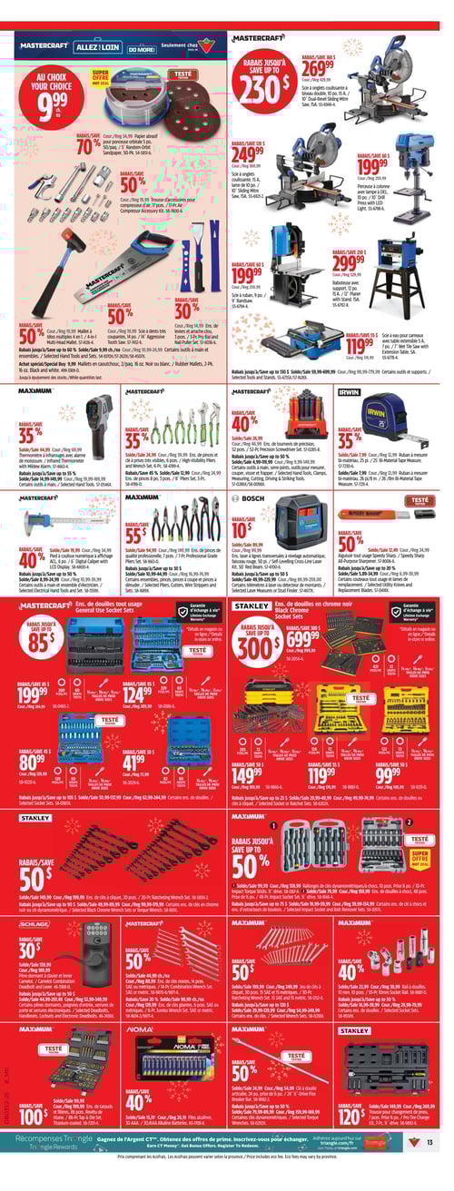 Circulaire Canadian Tire - Semaine d'après-noël - Page 17