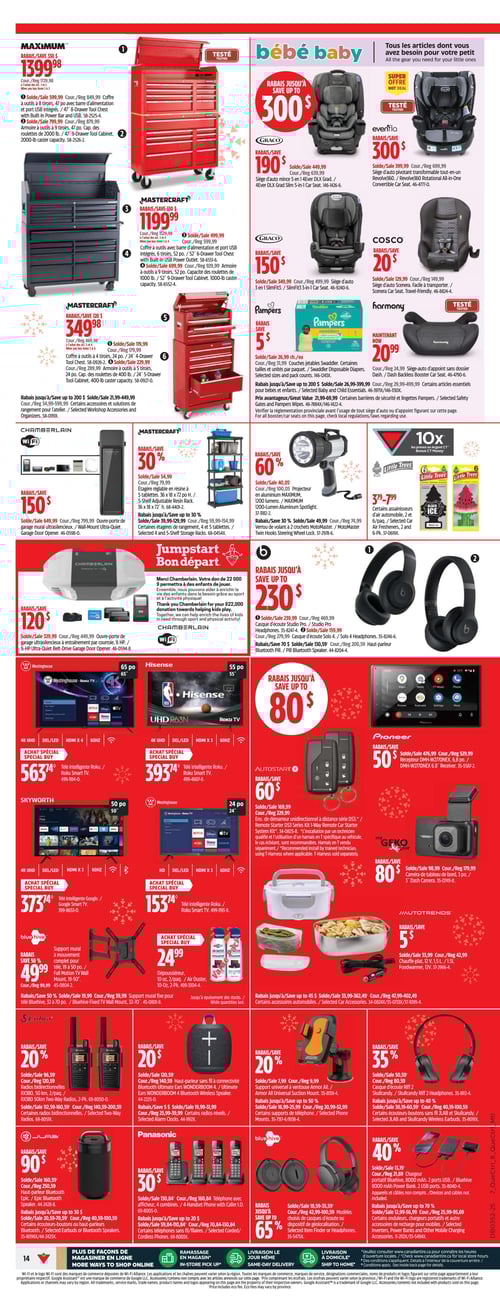 Circulaire Canadian Tire - Semaine d'après-noël - Page 18