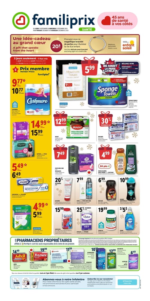 Circulaire Familiprix - Santé - Page 1