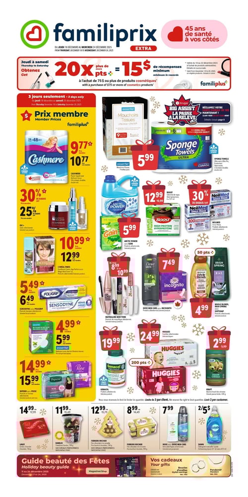 Circulaire Familiprix - Extra - Page 1