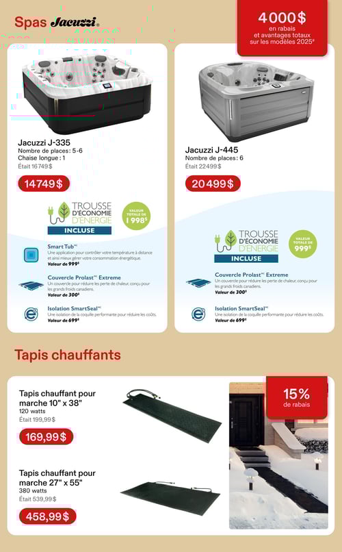 Circulaire Club Piscine Super Fitness - Soldes des fêtes - Page 4