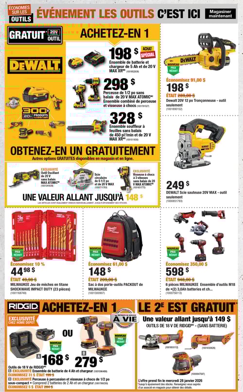 Circulaire Home Depot - Méga Solde de l'après-noël - Page 6
