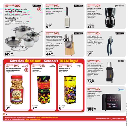 Circulaire Home Hardware - Centre de Rénovation - Solde de l'après-noël - Page 8