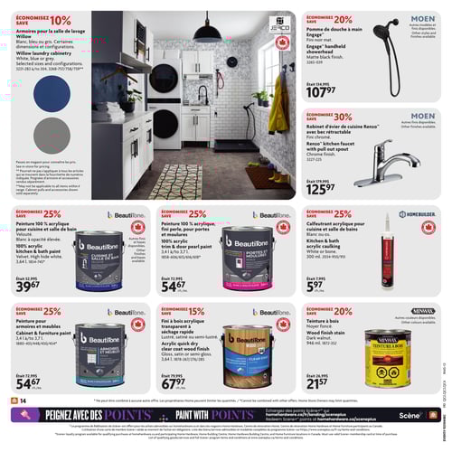 Circulaire Home Hardware - Centre de Rénovation - Solde de l'après-noël - Page 16