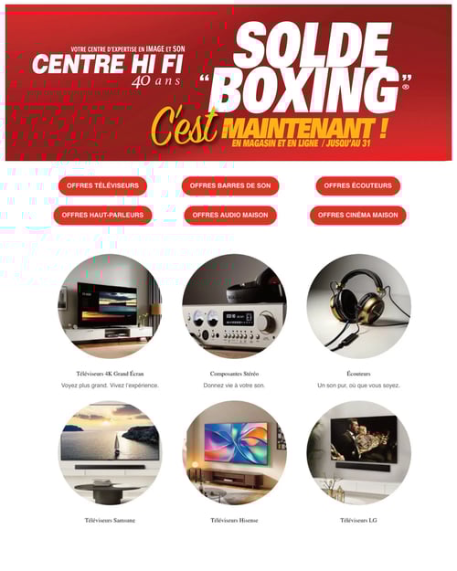 Circulaire Centre HI-FI - Solde Boxing d'Après Noël - Page 2