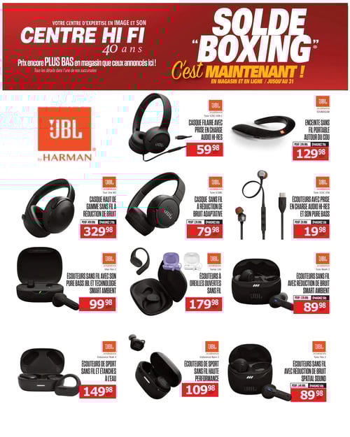 Circulaire Centre HI-FI - Solde Boxing d'Après Noël - Page 4