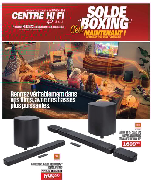 Circulaire Centre HI-FI - Solde Boxing d'Après Noël - Page 11