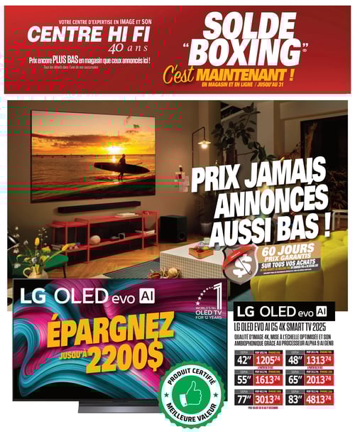 Circulaire Centre HI-FI - Solde Boxing d'Après Noël - Page 20