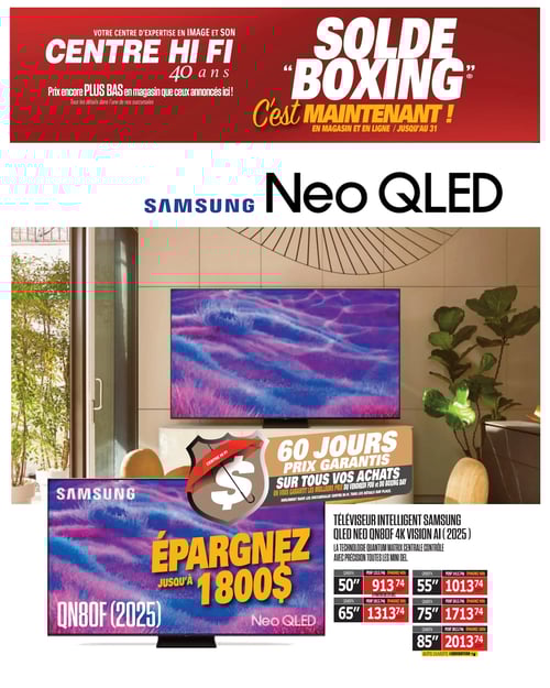 Circulaire Centre HI-FI - Solde Boxing d'Après Noël - Page 21