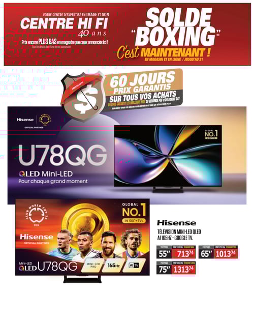 Circulaire Centre HI-FI - Solde Boxing d'Après Noël - Page 29
