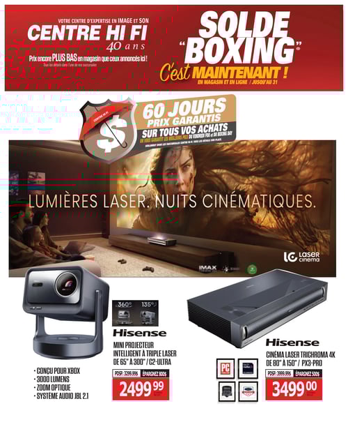 Circulaire Centre HI-FI - Solde Boxing d'Après Noël - Page 31