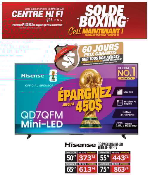 Circulaire Centre HI-FI - Solde Boxing d'Après Noël - Page 32
