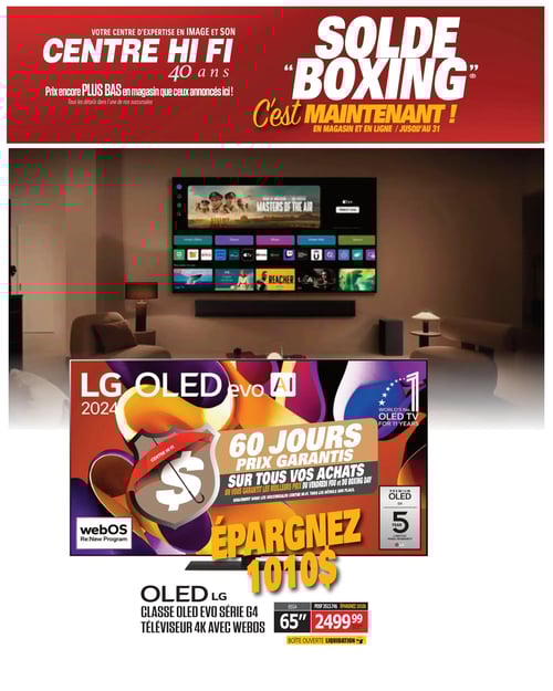 Circulaire Centre HI-FI - Solde Boxing d'Après Noël - Page 35