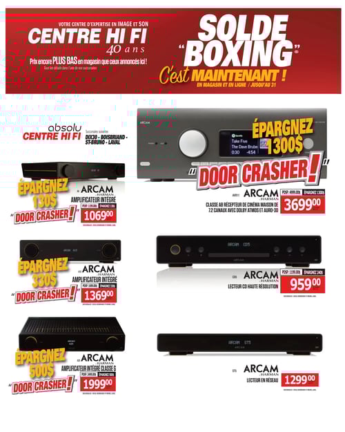 Circulaire Centre HI-FI - Solde Boxing d'Après Noël - Page 49