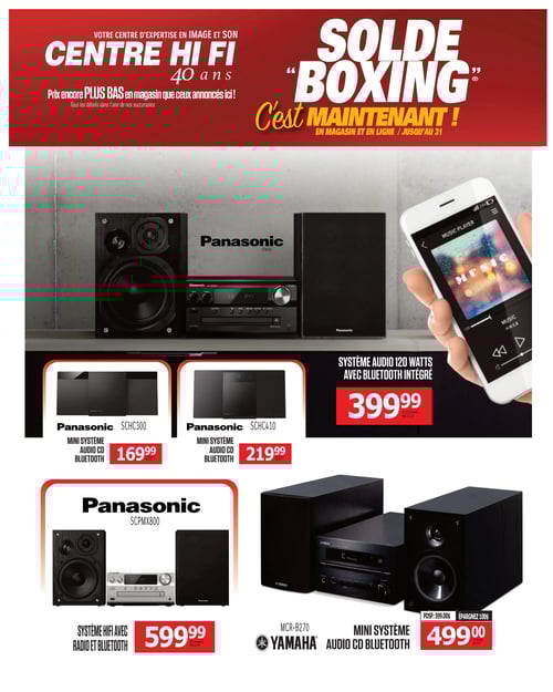 Circulaire Centre HI-FI - Solde Boxing d'Après Noël - Page 53