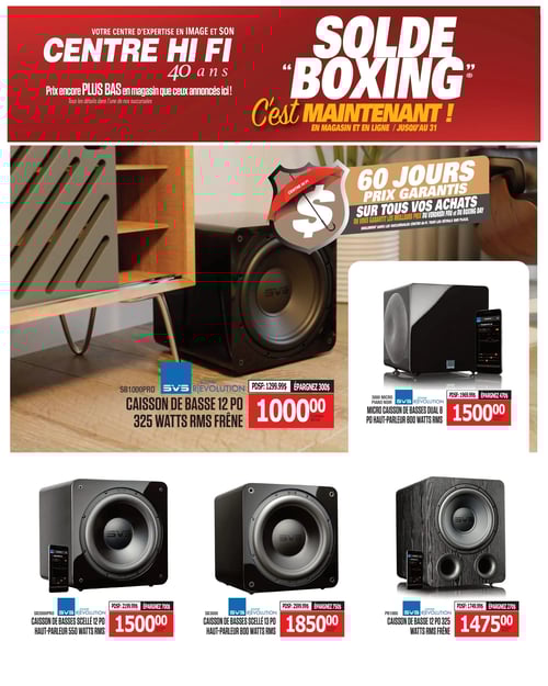 Circulaire Centre HI-FI - Solde Boxing d'Après Noël - Page 70